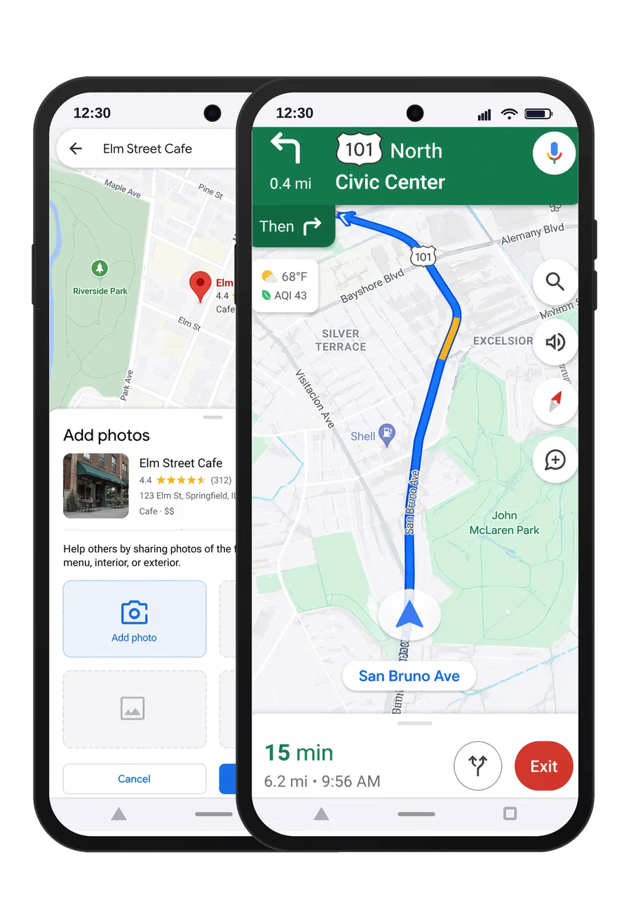 Google Maps Navigation
